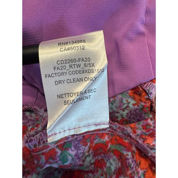 FOR LOVE & LEMONS Charlie Midi Dress in Blossom Size XS - Picture 7 of 7